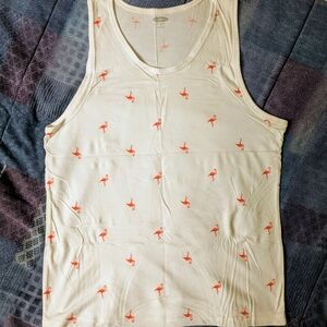 Old Navy Soft Washed White Tank Top
